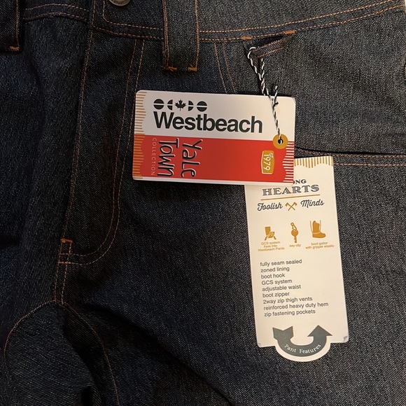 💥Westbeach Yale town Collection Snowboard Pants.   NWT - Picture 13 of 16